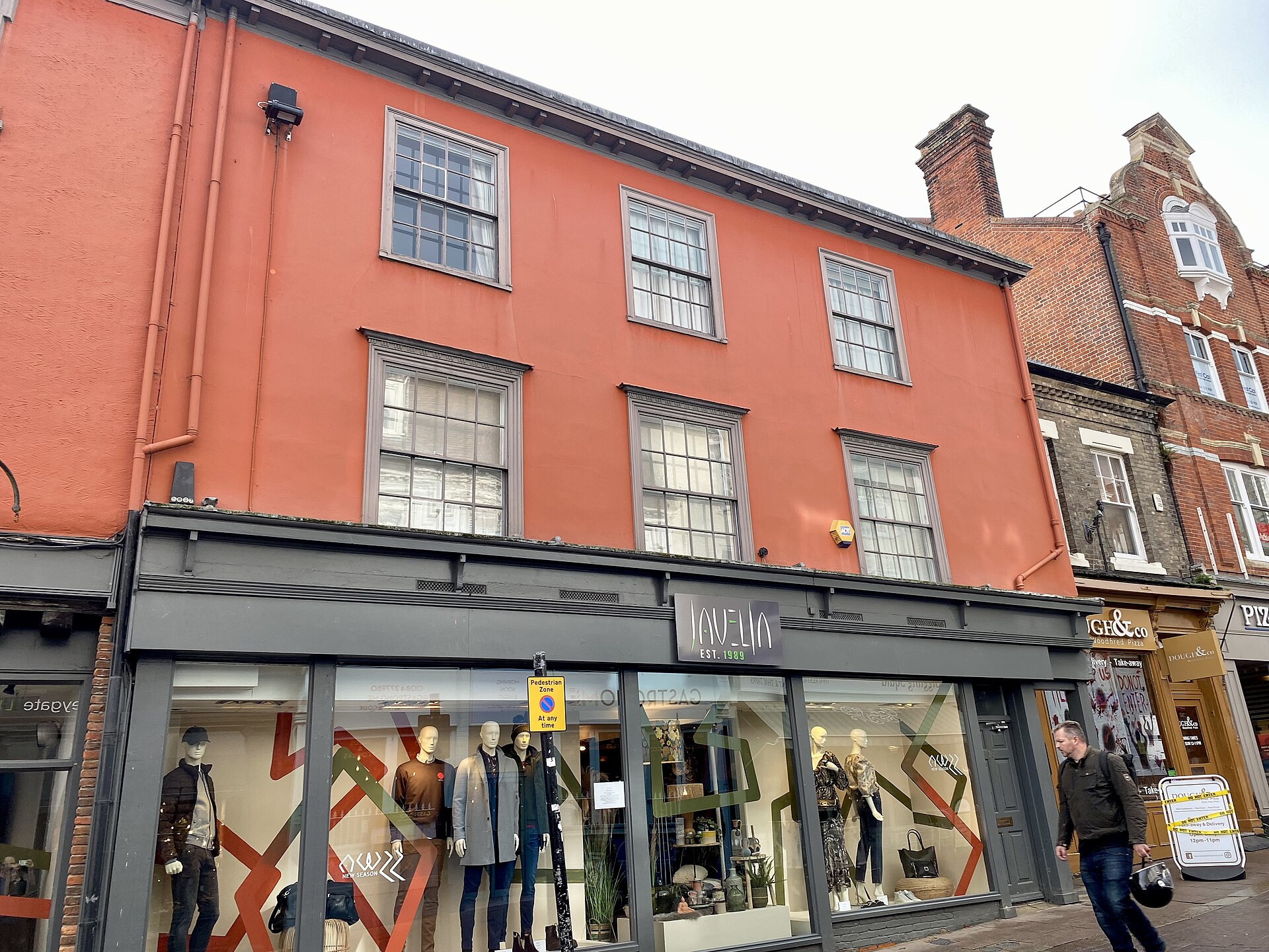 Commercial shop front in Bury St Edmunds